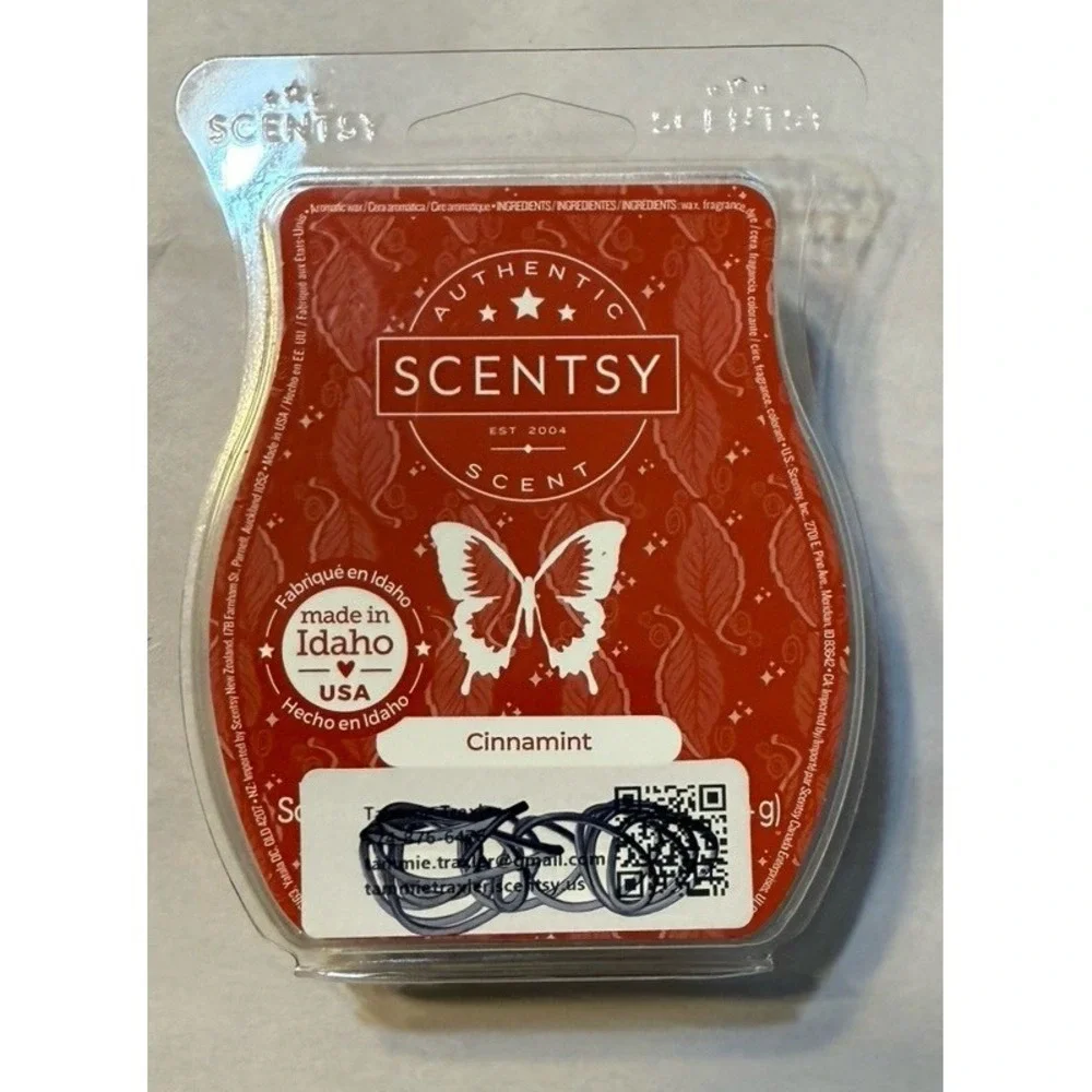 Lot Of 6 Fall Scentsy Bars Autumn‎ Pumpkin Sticky Bun Cinnamint Spiced Harvest